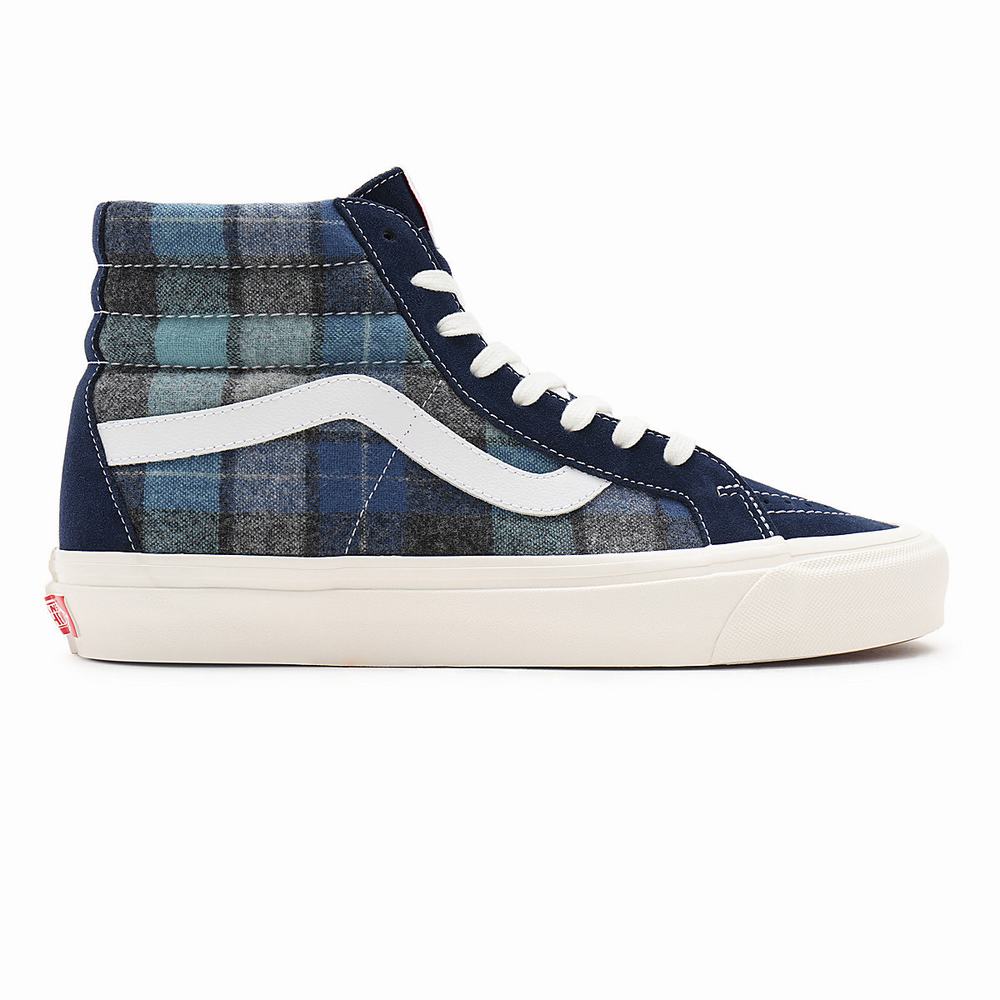 Tenis Botas Vans Anaheim Factory Sk8-Hi 38 DX Hombre Azules | DUM672503