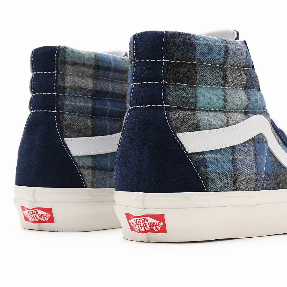 Tenis Botas Vans Anaheim Factory Sk8-Hi 38 DX Hombre Azules | DUM672503