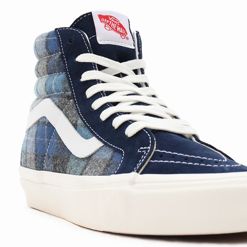 Tenis Botas Vans Anaheim Factory Sk8-Hi 38 DX Hombre Azules | DUM672503