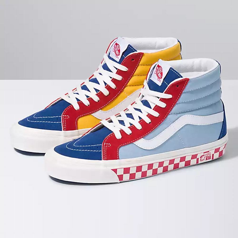 Tenis Botas Vans Anaheim Factory Sk8-Hi 38 DX Hombre Blancas | HFK896027