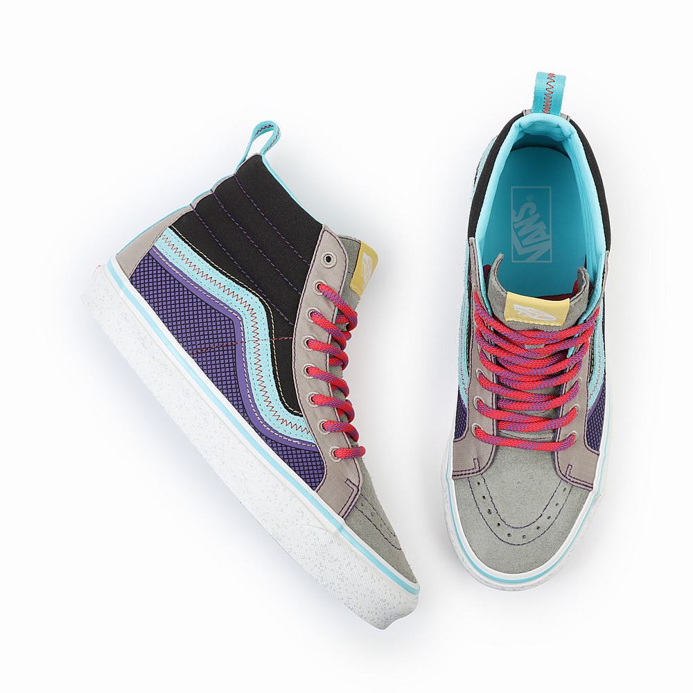 Tenis Botas Vans Anaheim Factory Sk8-Hi 38 DX Mujer Moradas | ISQ935204