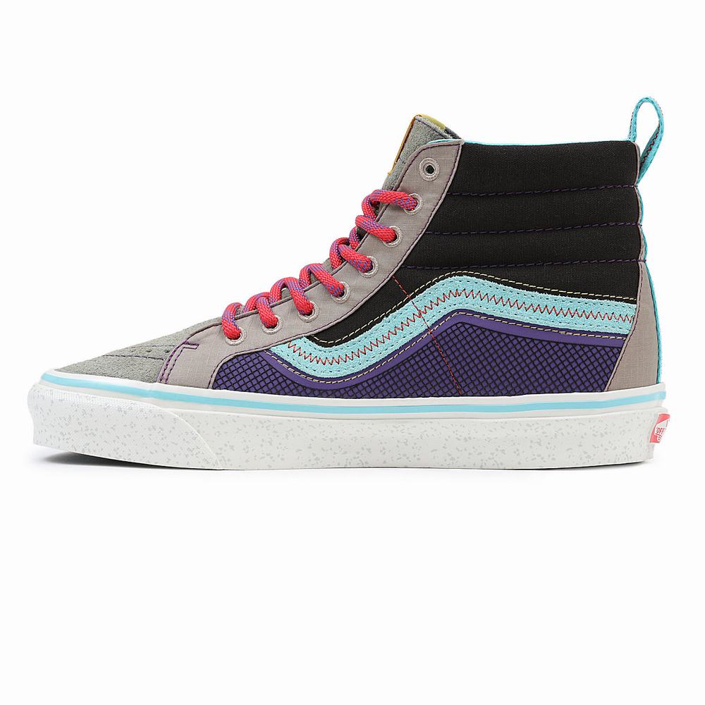 Tenis Botas Vans Anaheim Factory Sk8-Hi 38 DX Mujer Moradas | ISQ935204