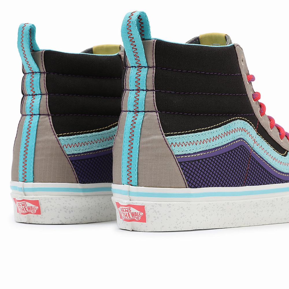 Tenis Botas Vans Anaheim Factory Sk8-Hi 38 DX Mujer Moradas | ISQ935204