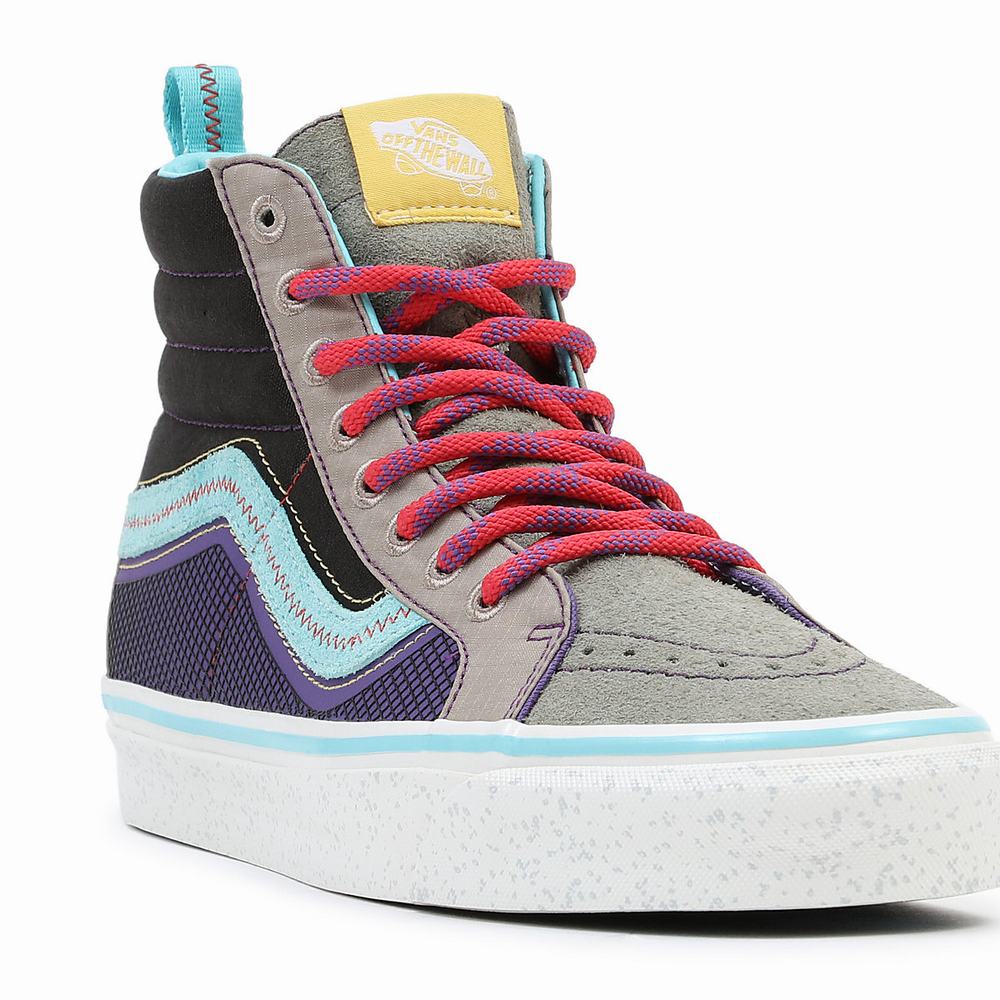 Tenis Botas Vans Anaheim Factory Sk8-Hi 38 DX Mujer Moradas | ISQ935204