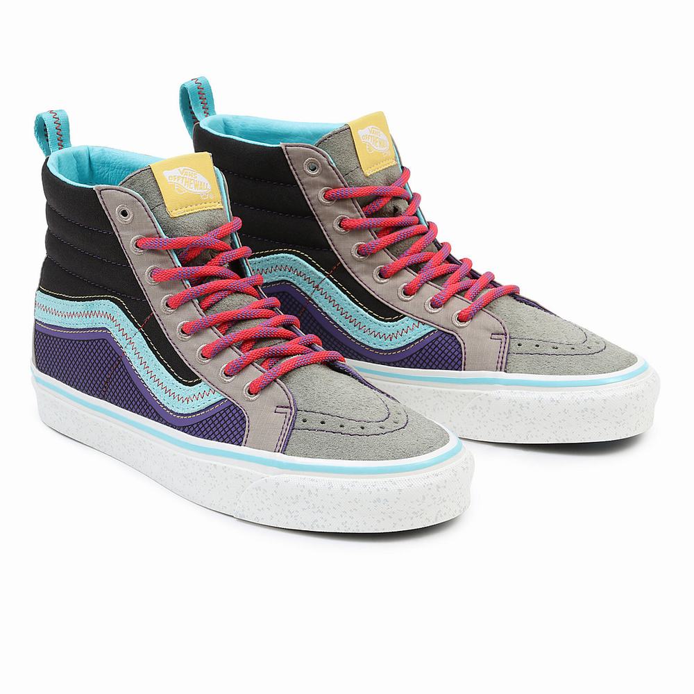 Tenis Botas Vans Anaheim Factory Sk8-Hi 38 DX Mujer Moradas | ISQ935204