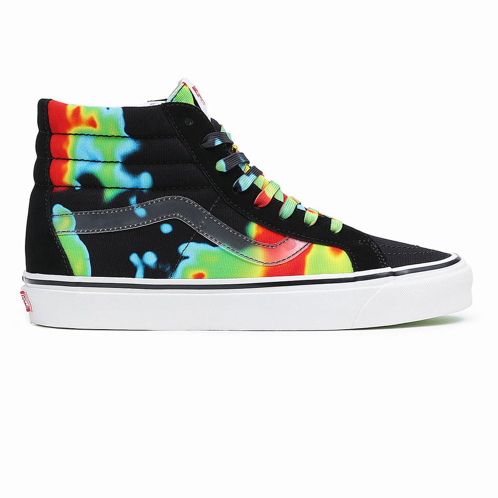 Tenis Botas Vans Anaheim Factory Sk8-Hi 38 DX Mujer Verde/Blancas | JDH894102