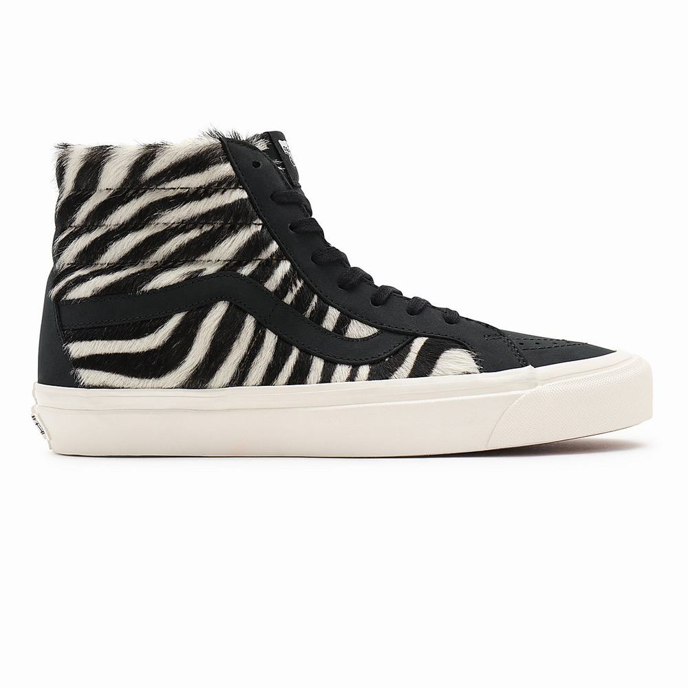 Tenis Botas Vans Anaheim Factory Sk8-Hi 38 DX Mujer Negras | JFQ146592