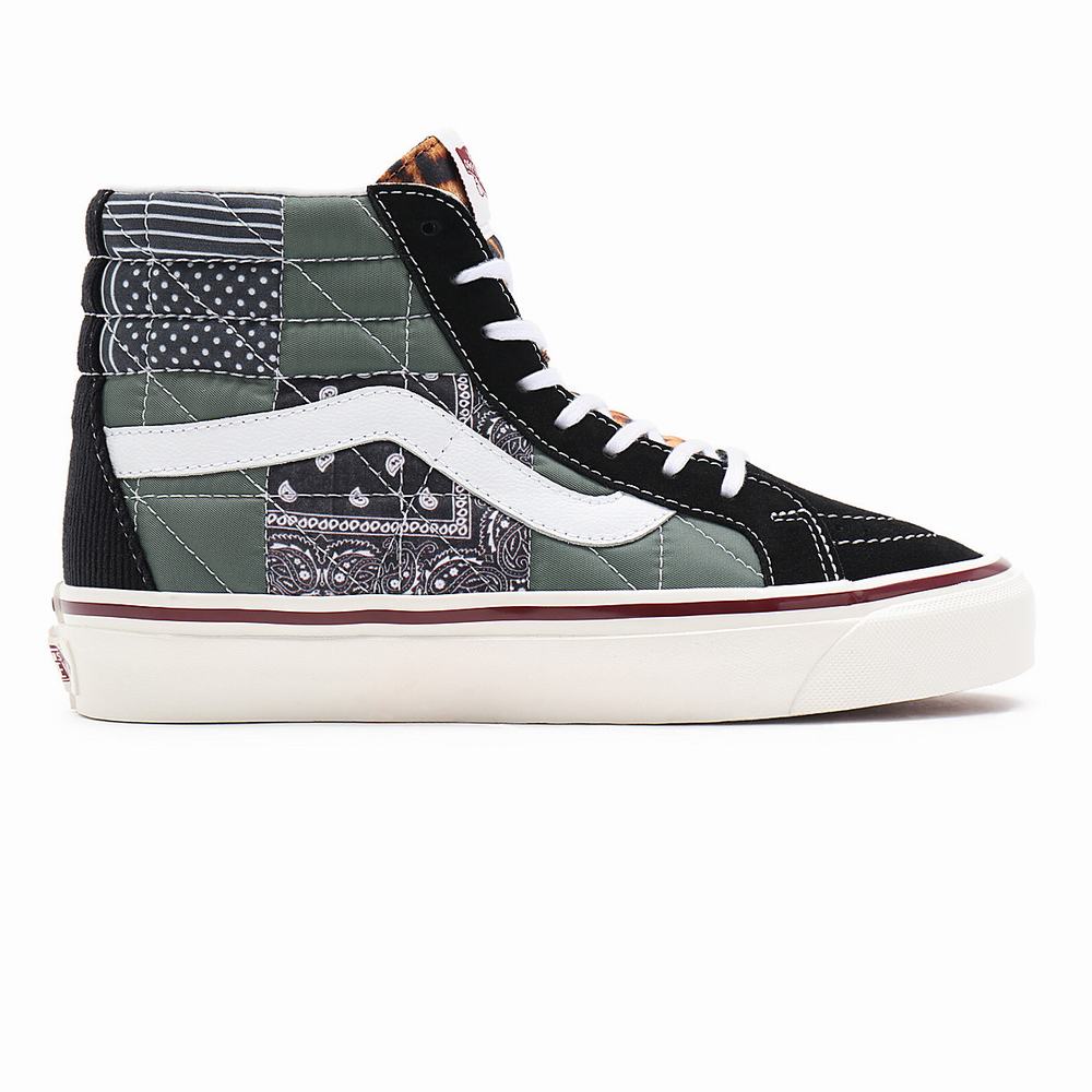 Tenis Botas Vans Anaheim Factory Sk8-Hi 38 DX Pw Mujer Negras | NTW947856