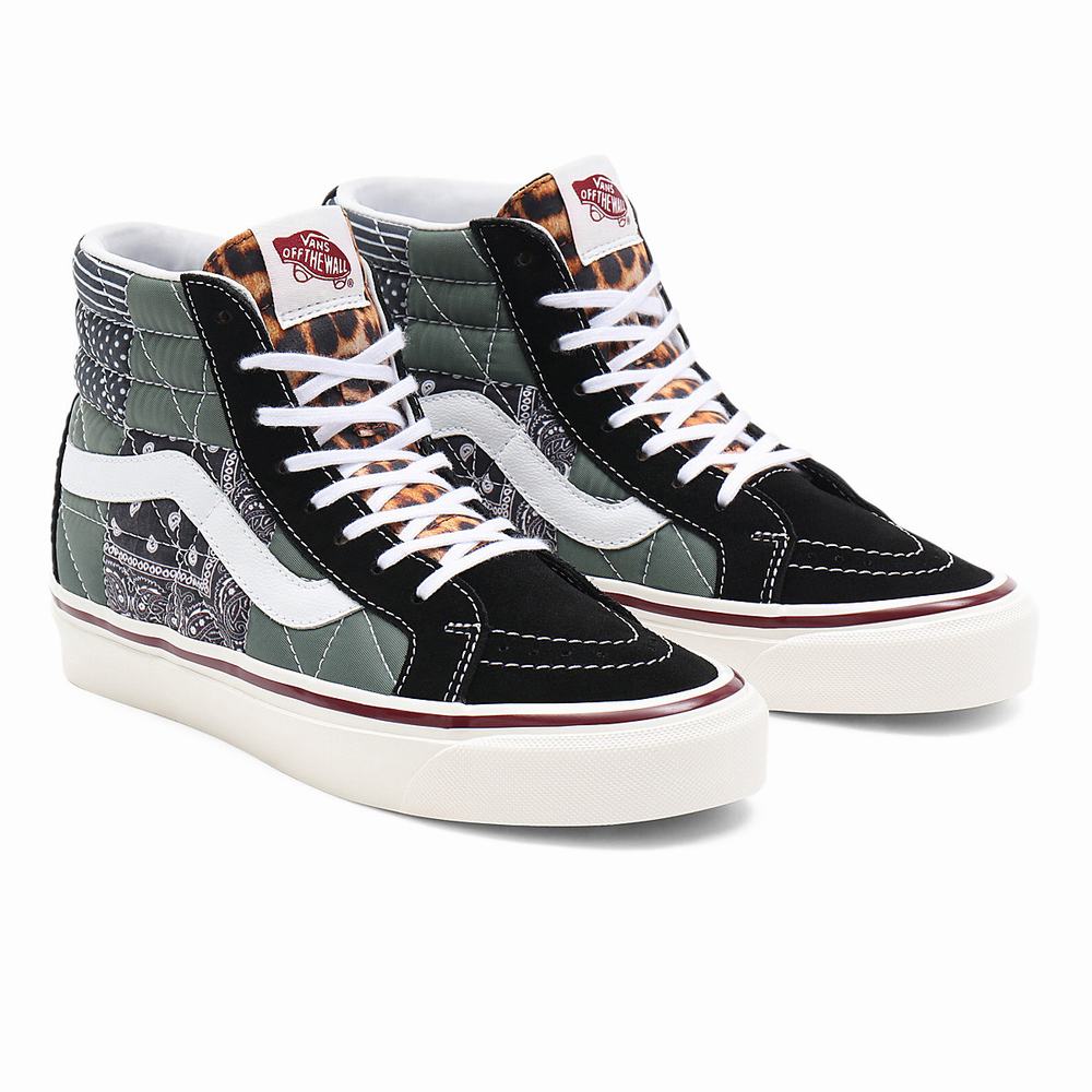 Tenis Botas Vans Anaheim Factory Sk8-Hi 38 DX Pw Mujer Negras | NTW947856