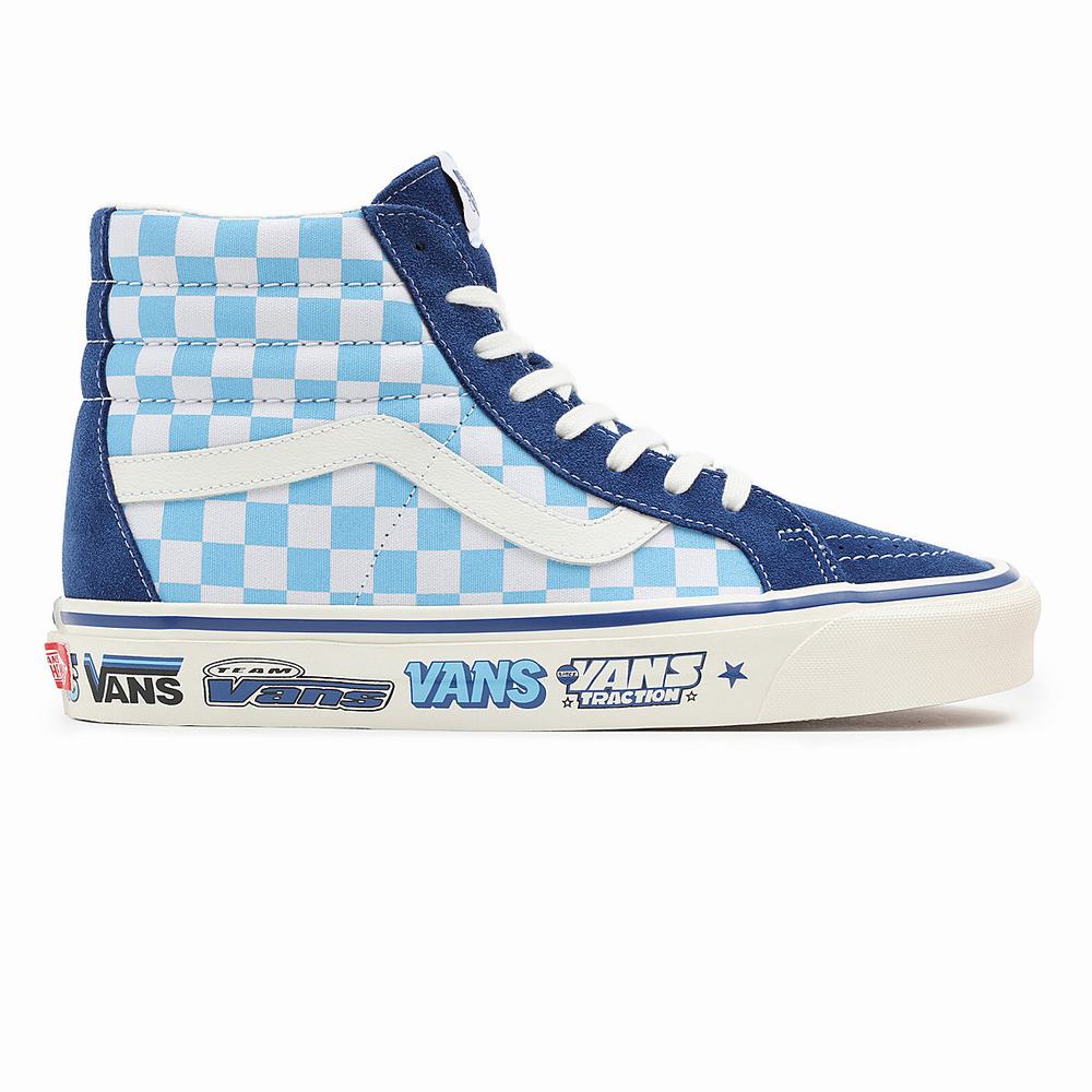 Tenis Botas Vans Anaheim Factory Sk8-Hi 38 DX Hombre Azules | OXT316429