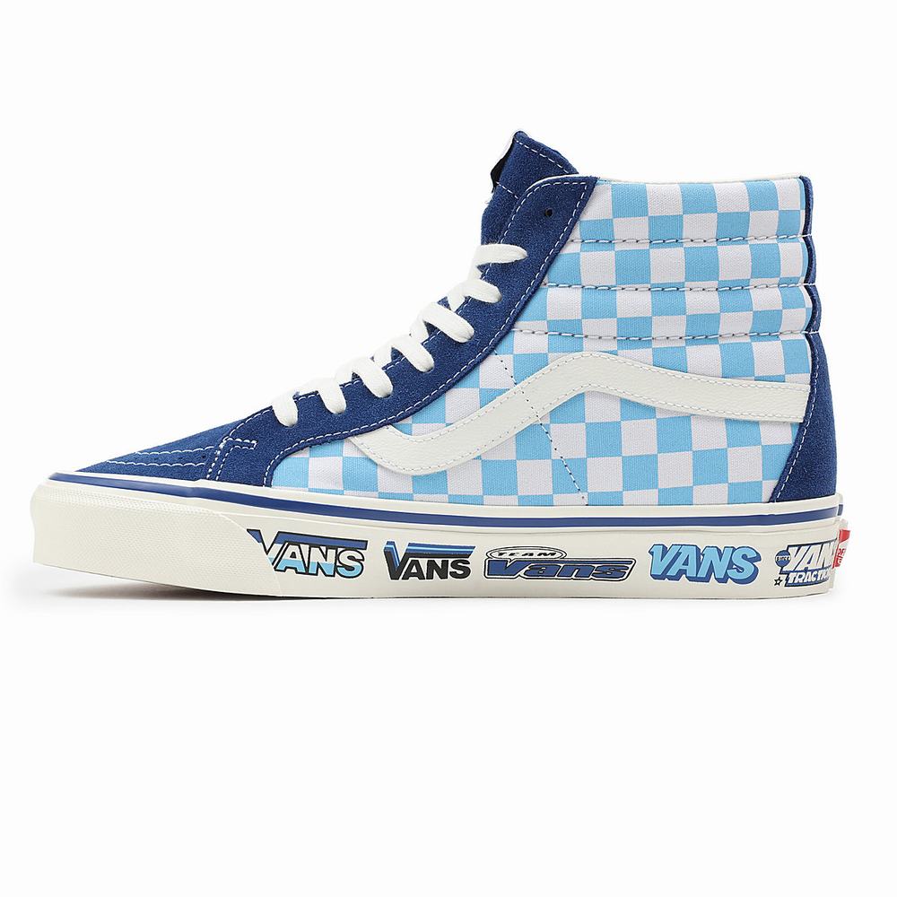 Tenis Botas Vans Anaheim Factory Sk8-Hi 38 DX Hombre Azules | OXT316429