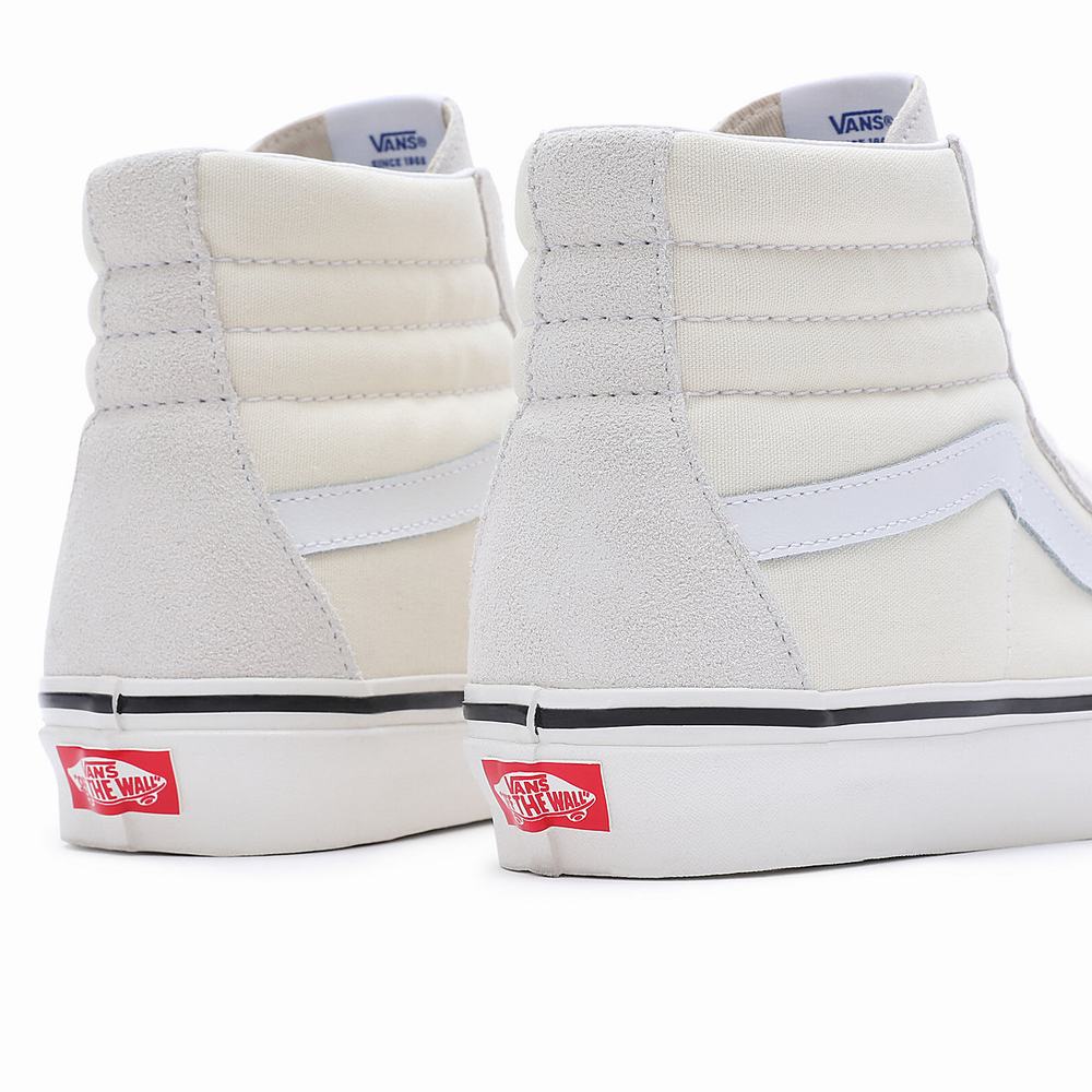 Tenis Botas Vans Anaheim Factory Sk8-Hi 38 DX Hombre Blancas | PVI948176