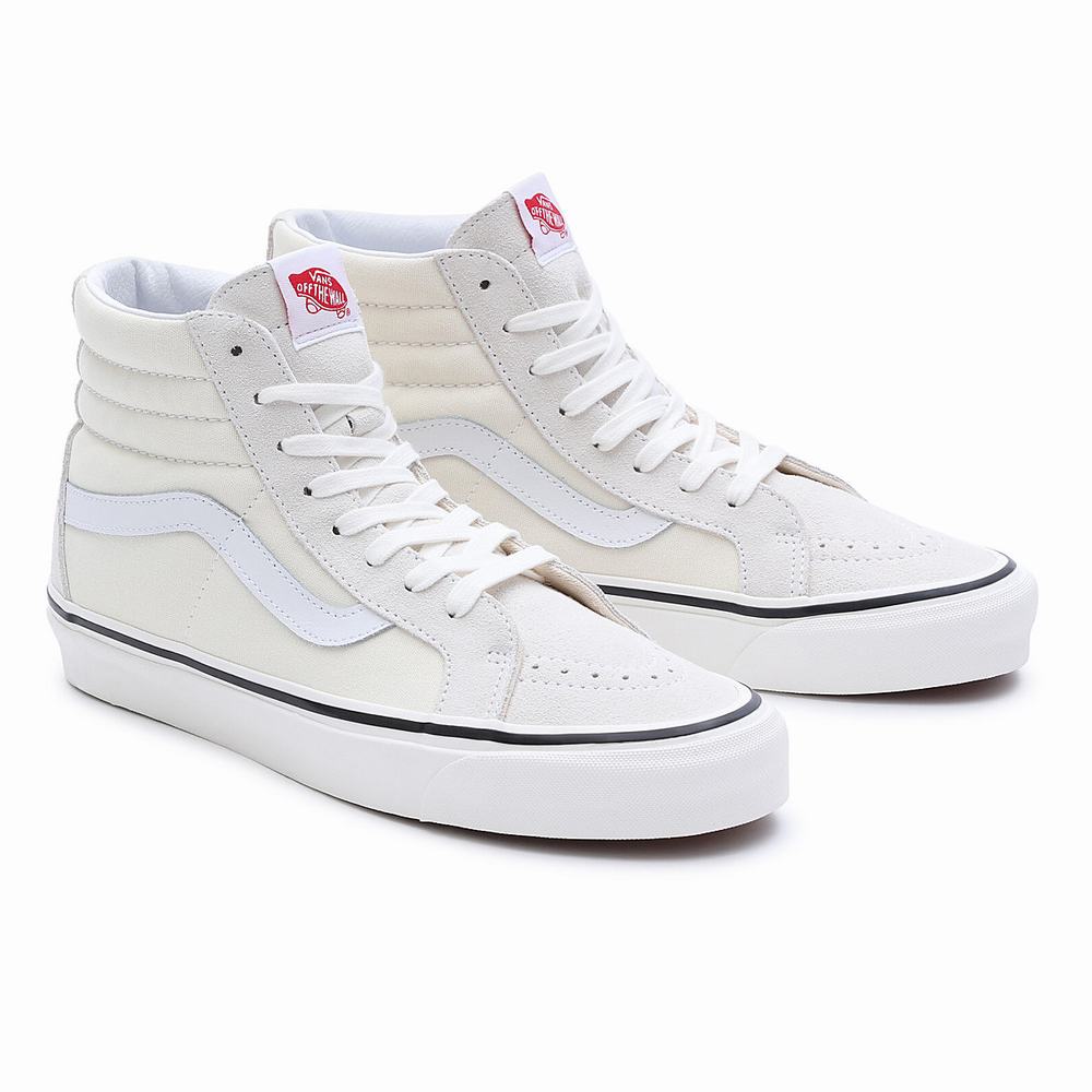 Tenis Botas Vans Anaheim Factory Sk8-Hi 38 DX Hombre Blancas | PVI948176