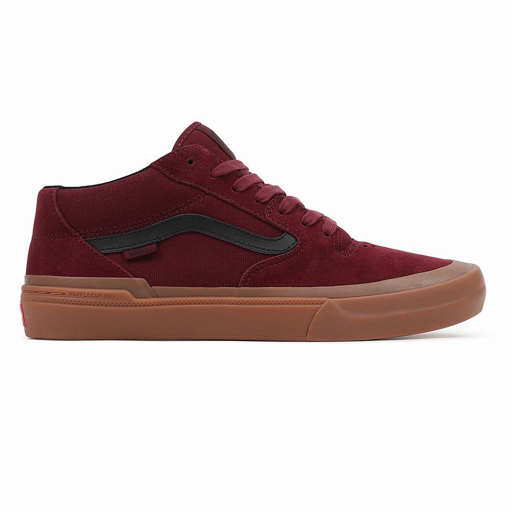 Tenis Botas Vans BMX Estilo 114 Hombre Rojas | TQV082314