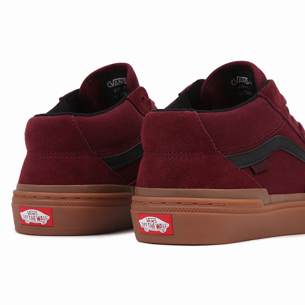 Tenis Botas Vans BMX Estilo 114 Hombre Rojas | TQV082314