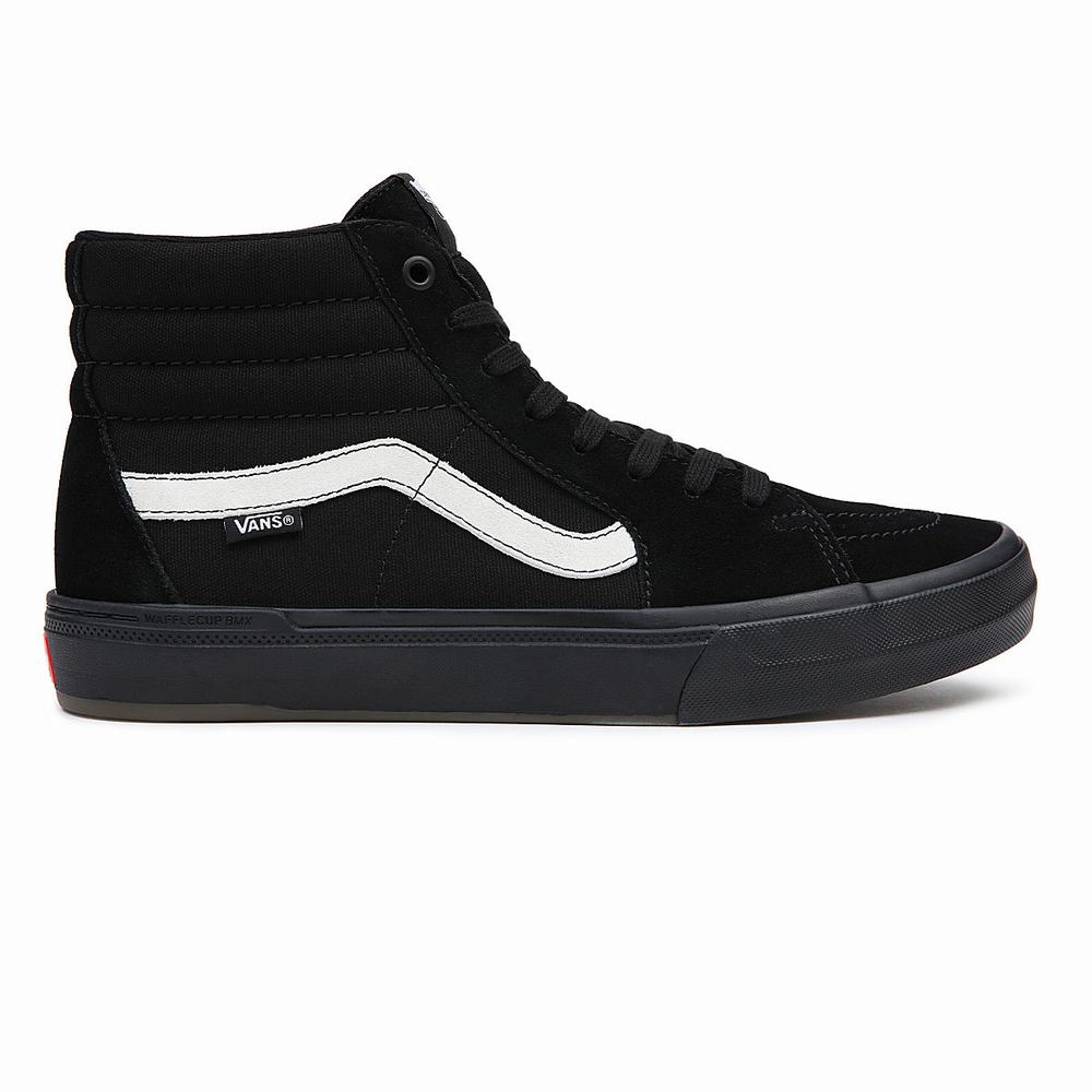 Tenis Botas Vans BMX Sk8-Hi Hombre Negras | PCJ607981