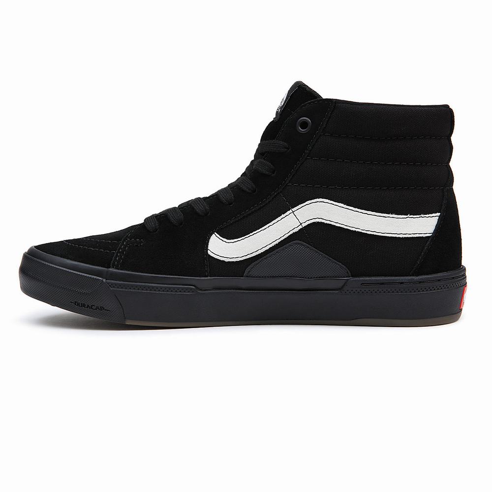 Tenis Botas Vans BMX Sk8-Hi Hombre Negras | PCJ607981