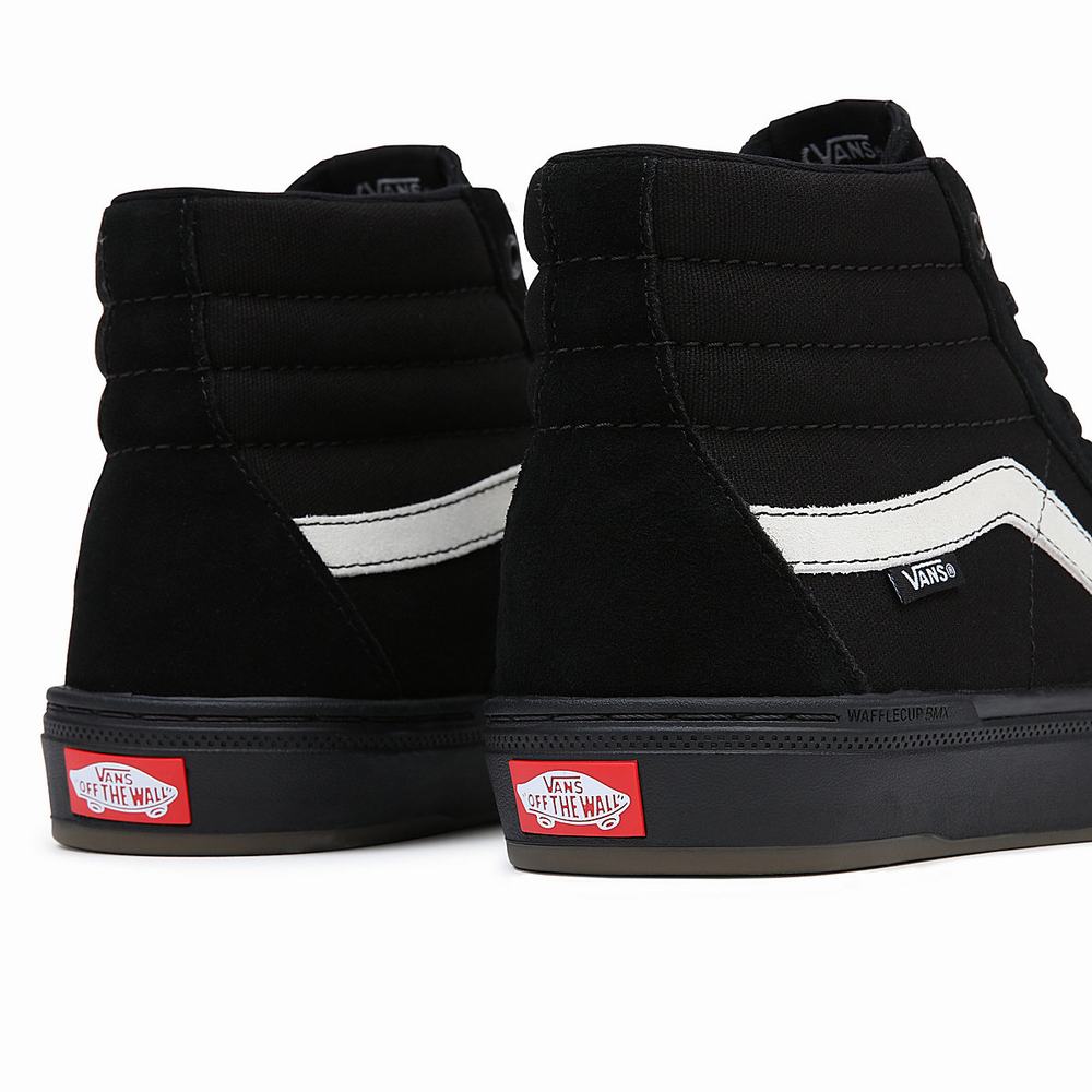 Tenis Botas Vans BMX Sk8-Hi Hombre Negras | PCJ607981