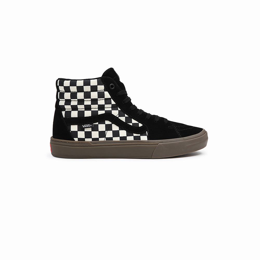 Tenis Botas Vans BMX Sk8-Hi Mujer Negras | RBX145376