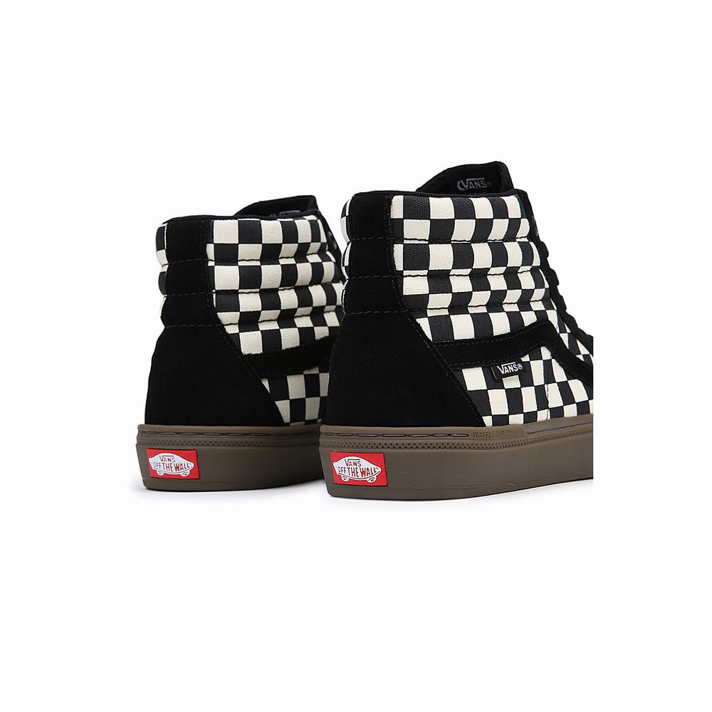 Tenis Botas Vans BMX Sk8-Hi Mujer Negras | RBX145376