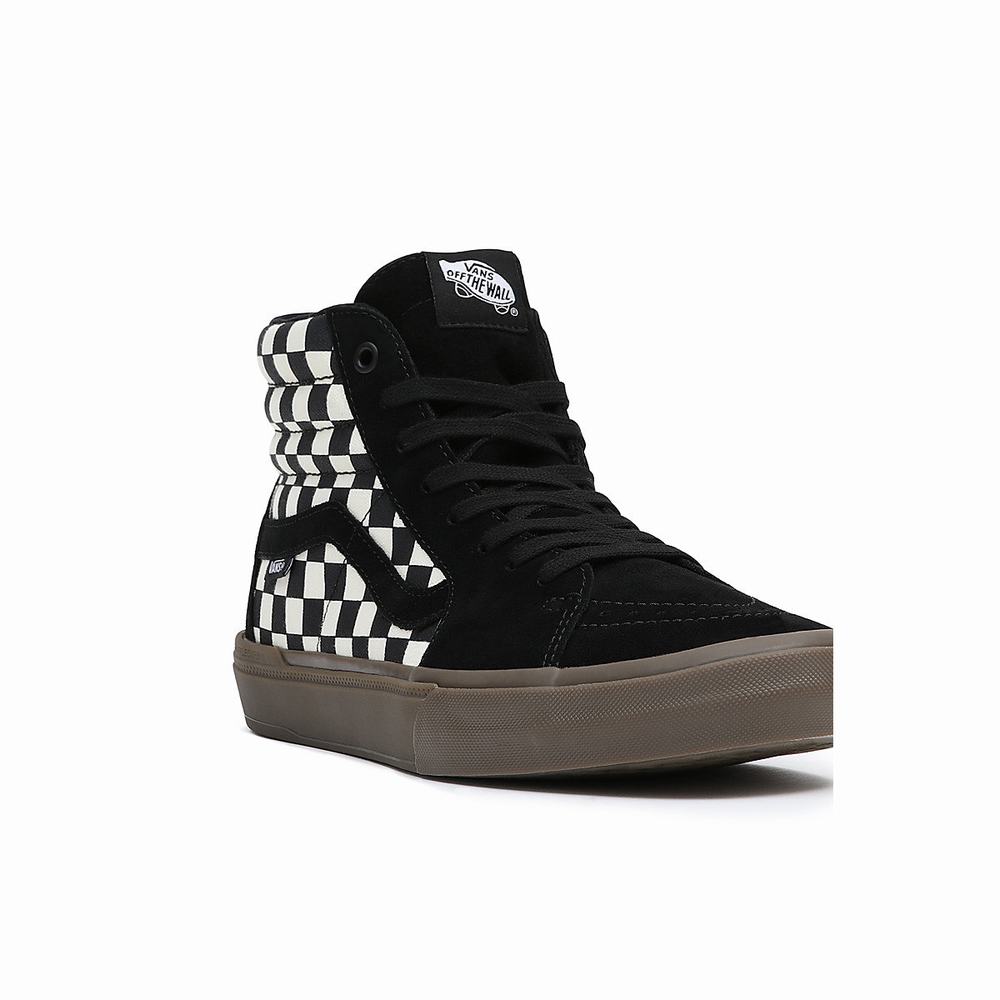 Tenis Botas Vans BMX Sk8-Hi Mujer Negras | RBX145376