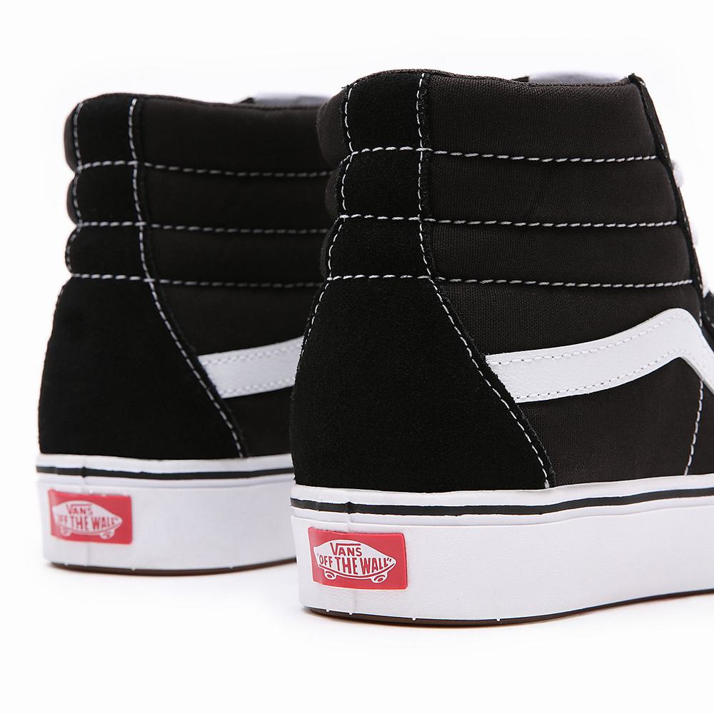 Tenis Botas Vans Comfycush Sk8-Hi Mujer Negras | PUK184695