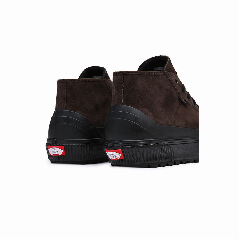 Tenis Botas Vans Destruct Mid MTE-1 Hombre Marrones | MSJ860517