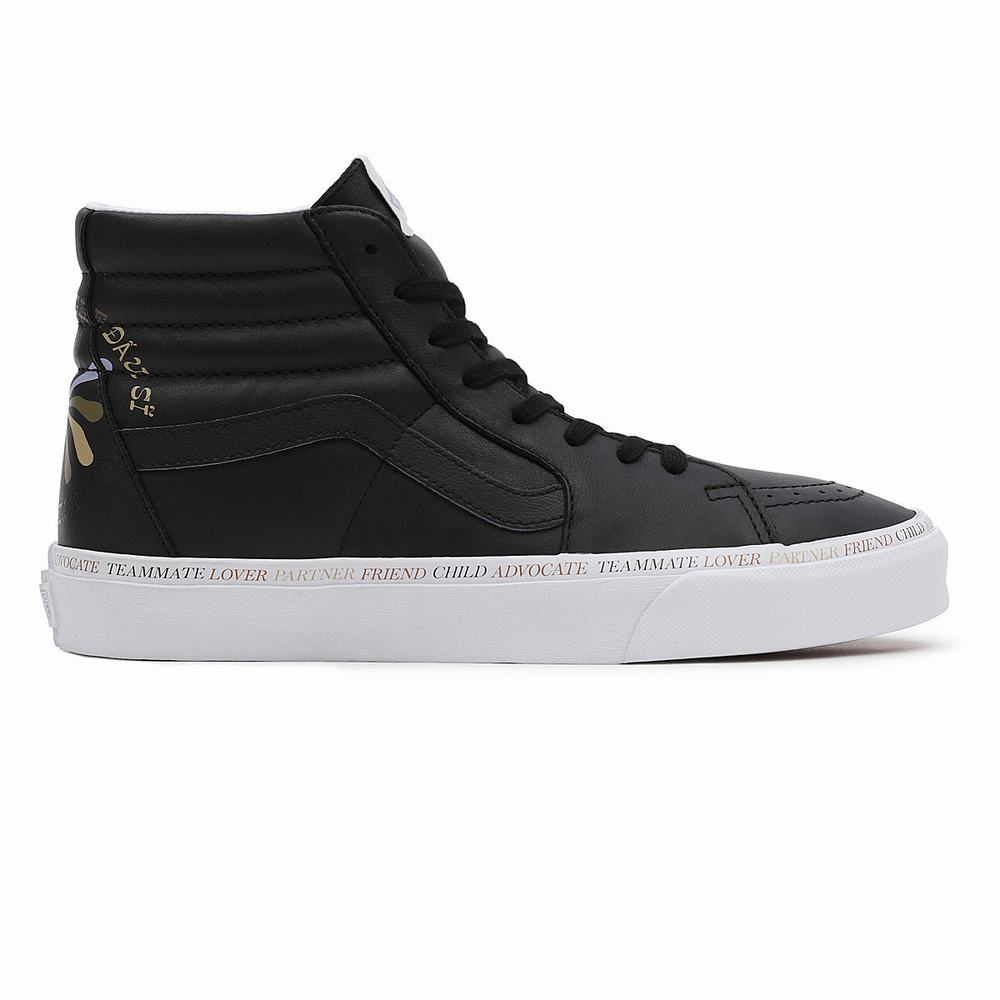 Tenis Botas Vans Divine Energy SK8-Hi Hombre Negras | JIC279530