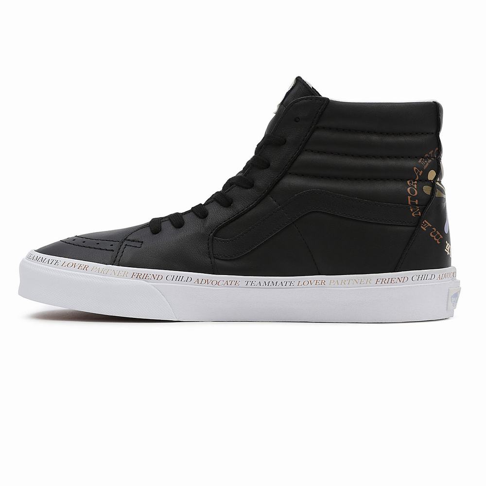 Tenis Botas Vans Divine Energy SK8-Hi Hombre Negras | JIC279530