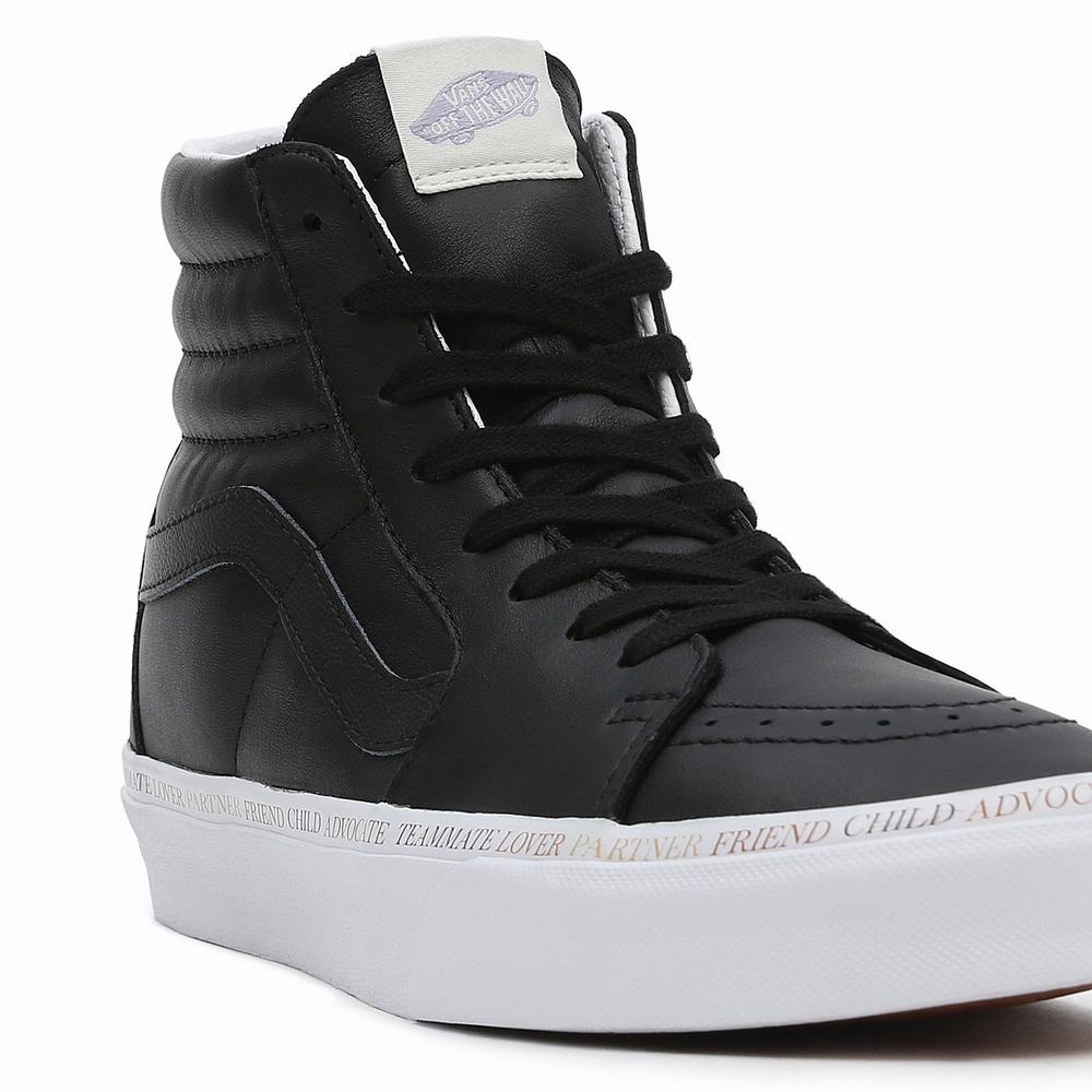 Tenis Botas Vans Divine Energy SK8-Hi Hombre Negras | JIC279530