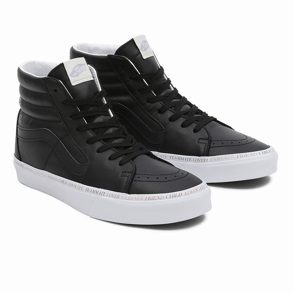 Tenis Botas Vans Divine Energy SK8-Hi Hombre Negras | JIC279530