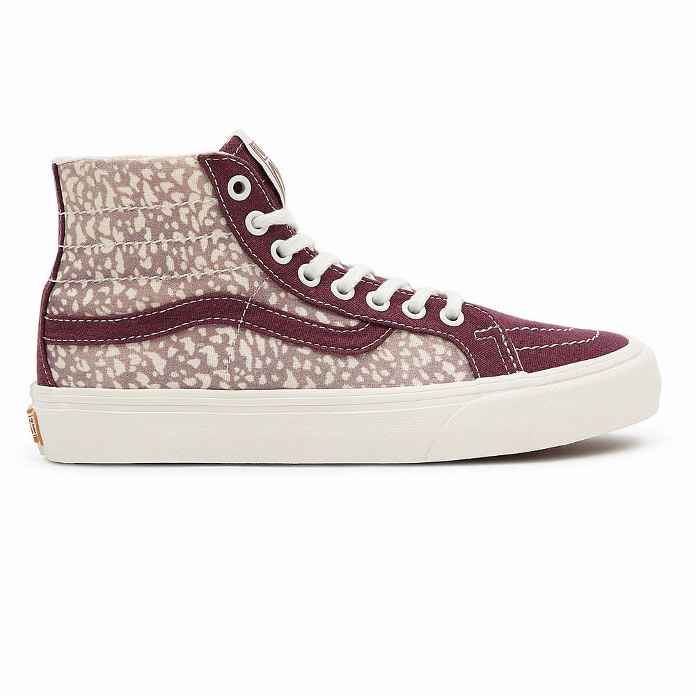 Tenis Botas Vans Eco Theory SK8-Hi 38 Decon SF Mujer Rojas | AXP806329