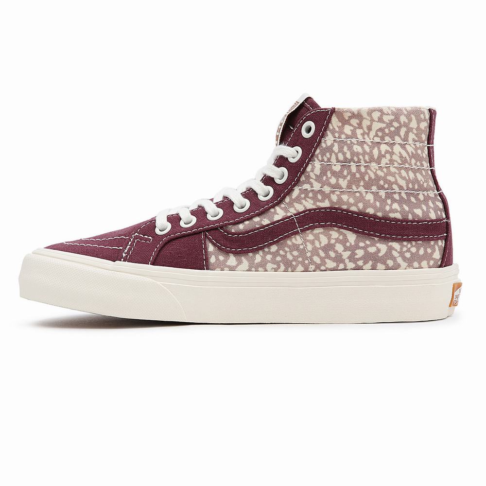 Tenis Botas Vans Eco Theory SK8-Hi 38 Decon SF Mujer Rojas | AXP806329