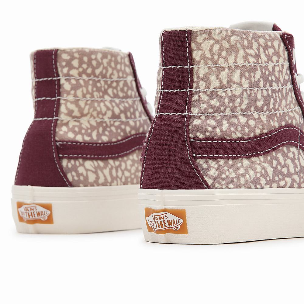 Tenis Botas Vans Eco Theory SK8-Hi 38 Decon SF Mujer Rojas | AXP806329