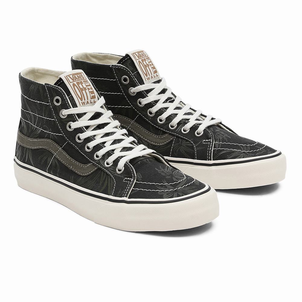 Tenis Botas Vans Eco Theory SK8-Hi 38 Decon SF Hombre Negras | KDJ956238