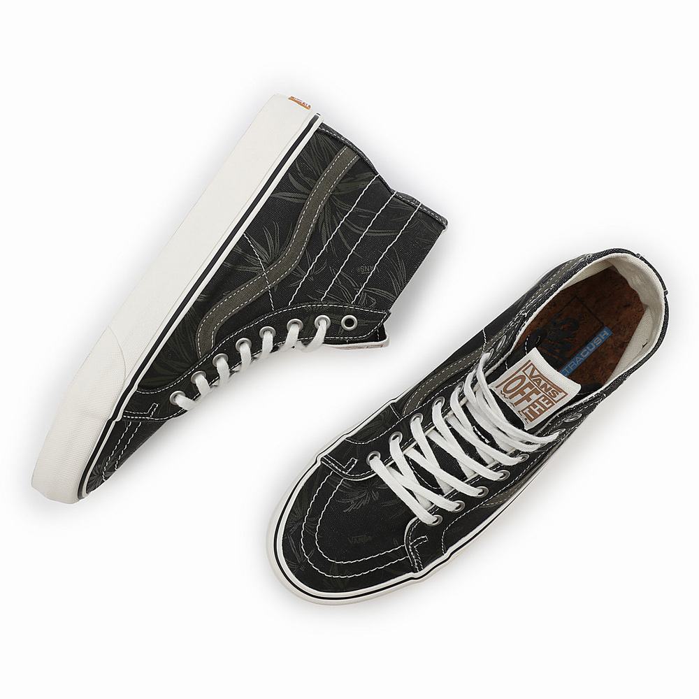 Tenis Botas Vans Eco Theory SK8-Hi 38 Decon SF Mujer Negras | LKT503187