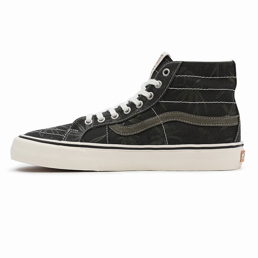 Tenis Botas Vans Eco Theory SK8-Hi 38 Decon SF Mujer Negras | LKT503187