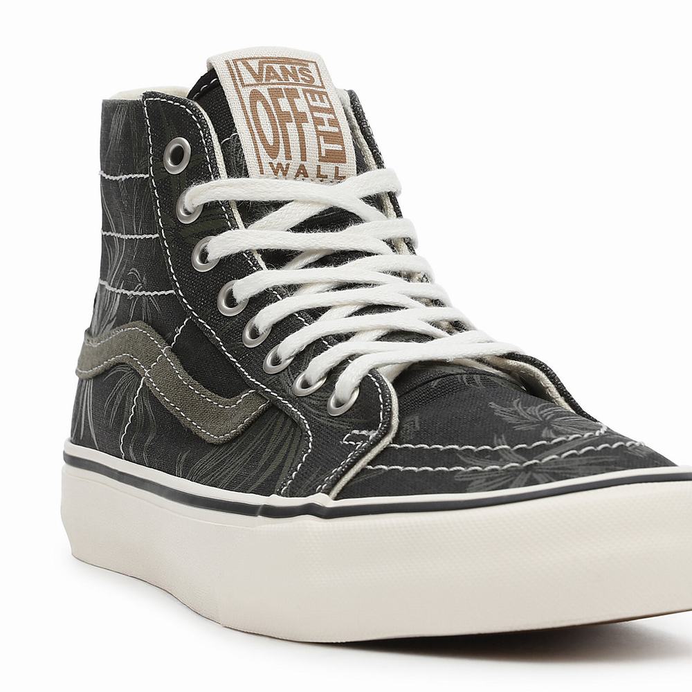 Tenis Botas Vans Eco Theory SK8-Hi 38 Decon SF Mujer Negras | LKT503187