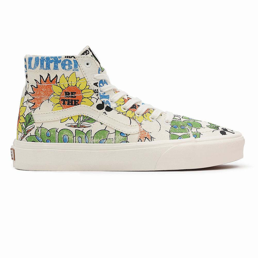 Tenis Botas Vans Eco Theory Sk8-Hi Tapered Mujer Multicolor | APD739481