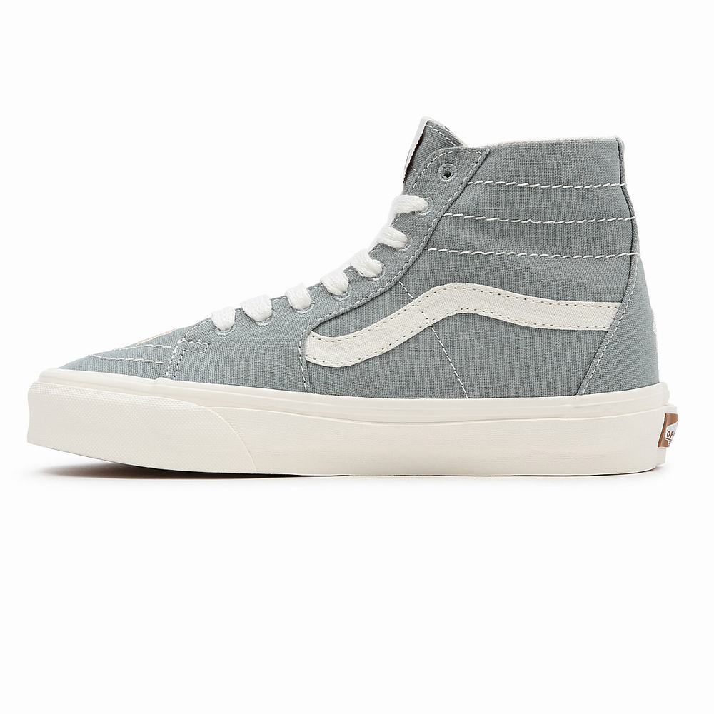 Tenis Botas Vans Eco Theory Sk8-Hi Tapered Mujer Verde | GWF194736