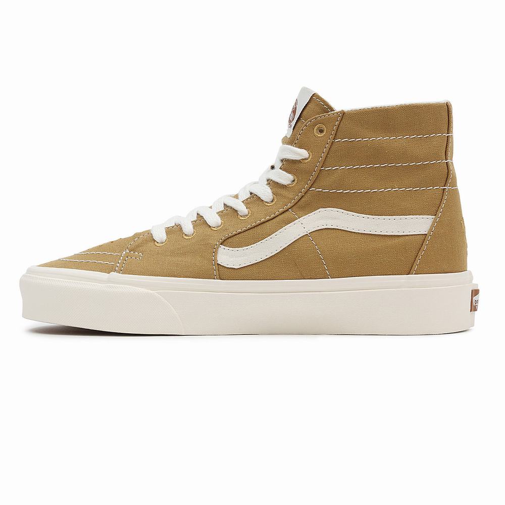 Tenis Botas Vans Eco Theory Sk8-Hi Tapered Hombre Beige | IFA954761