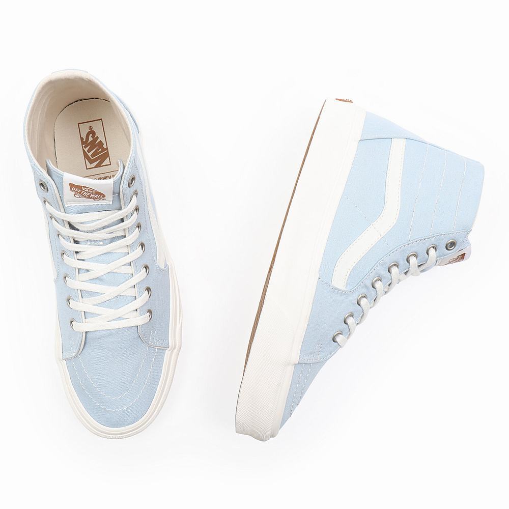 Tenis Botas Vans Eco Theory Sk8-Hi Tapered Hombre Azules | JRW683274