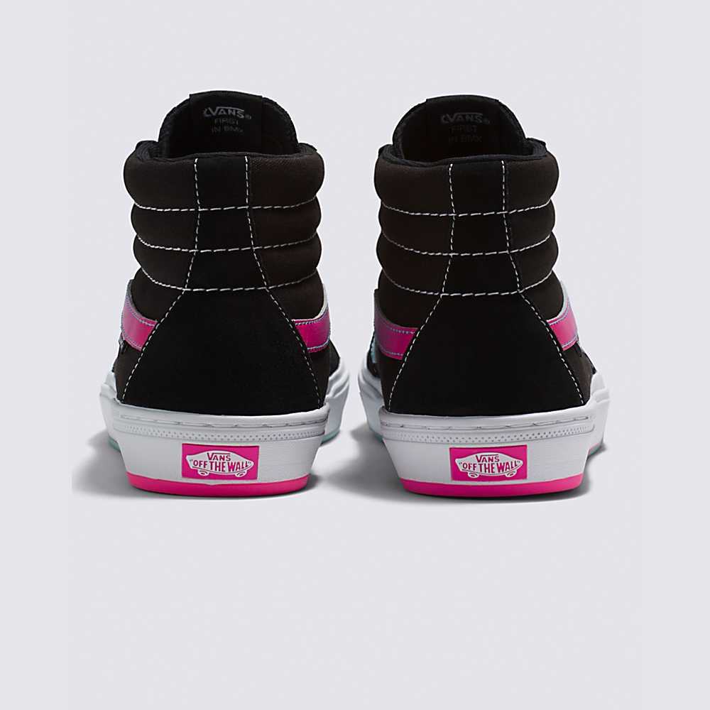 Tenis Botas Vans Gradient BMX Sk8-Hi Mujer Negras/Blancas | GBX841930