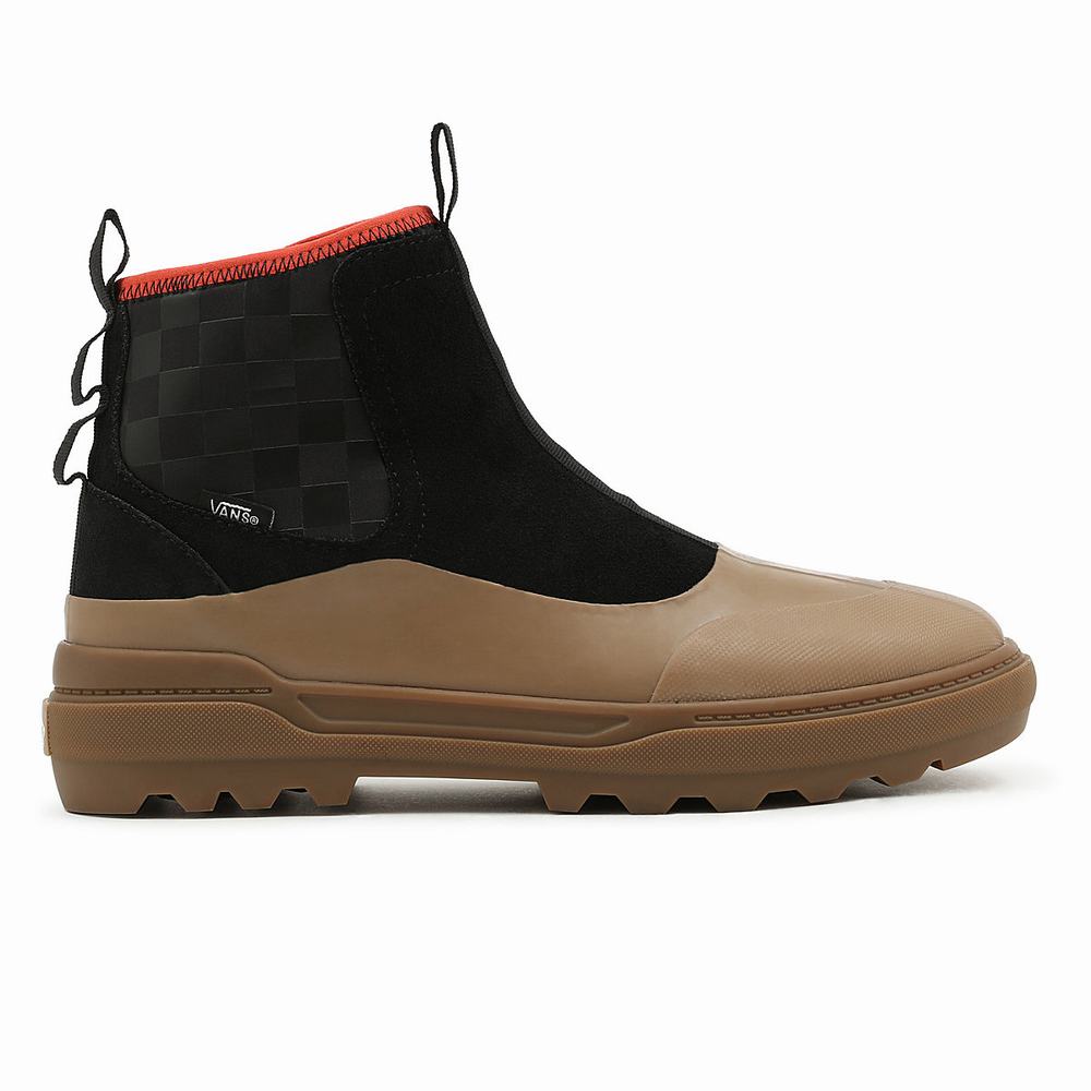 Tenis Botas Vans Hannah Scott Colfax Boot Mujer Negras/Beige | NCS124863