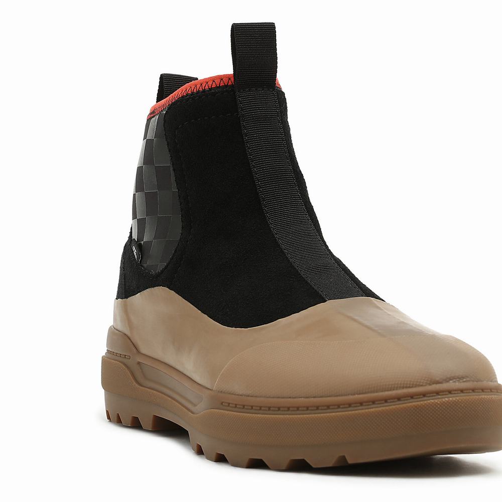 Tenis Botas Vans Hannah Scott Colfax Boot Mujer Negras/Beige | NCS124863