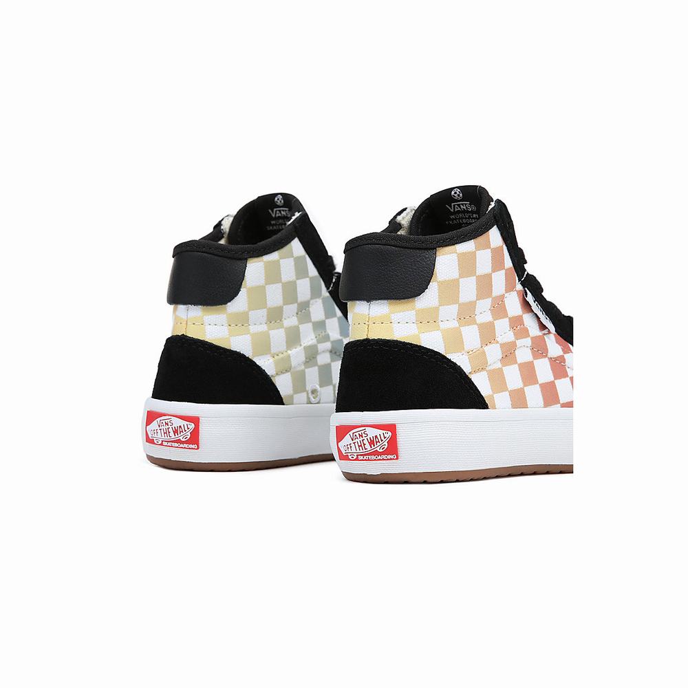 Tenis Botas Vans Lizzie (4-8 years) Niños Negras/Multicolor | XGJ825146