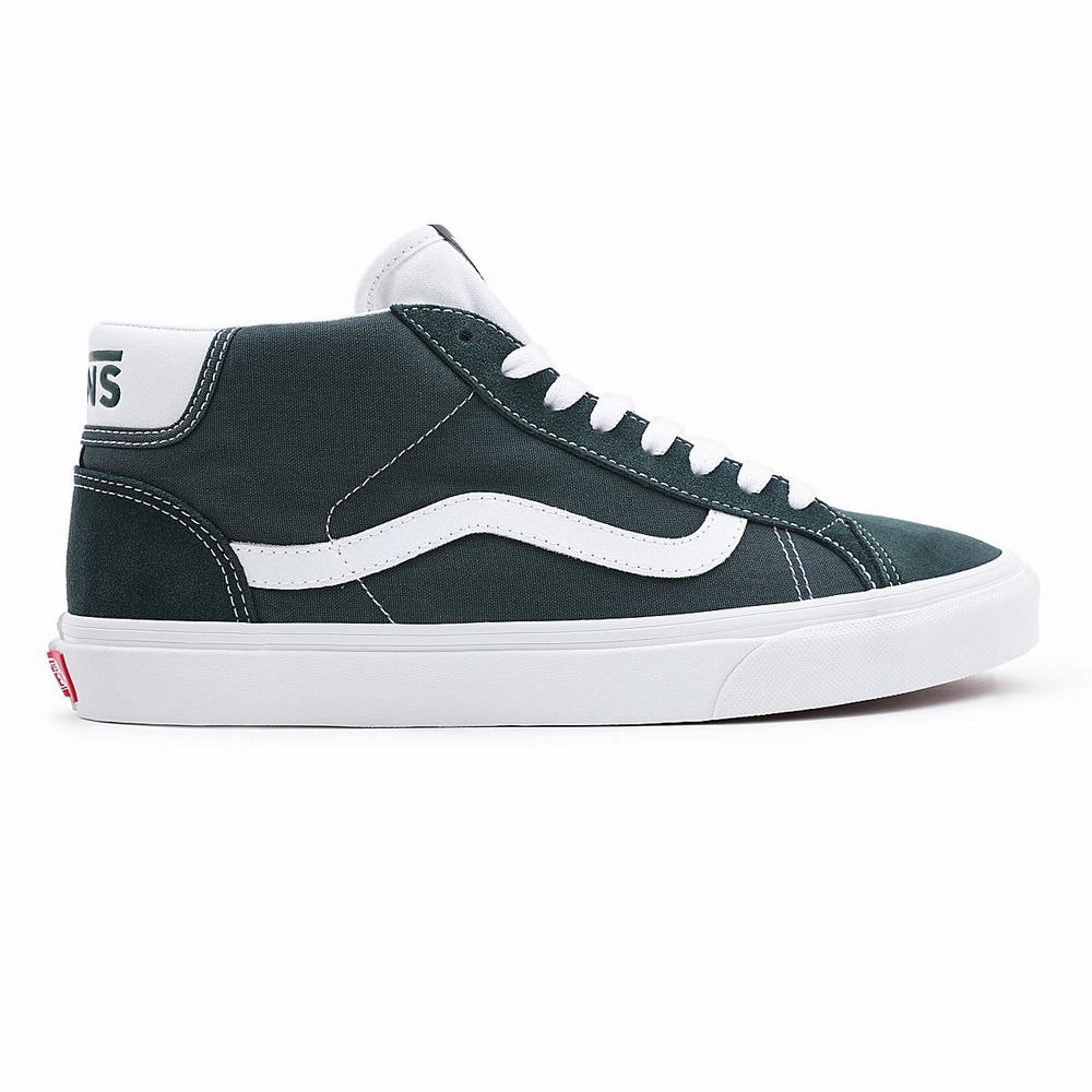 Tenis Botas Vans Mid Skool 37 Hombre Azules | EIG769583