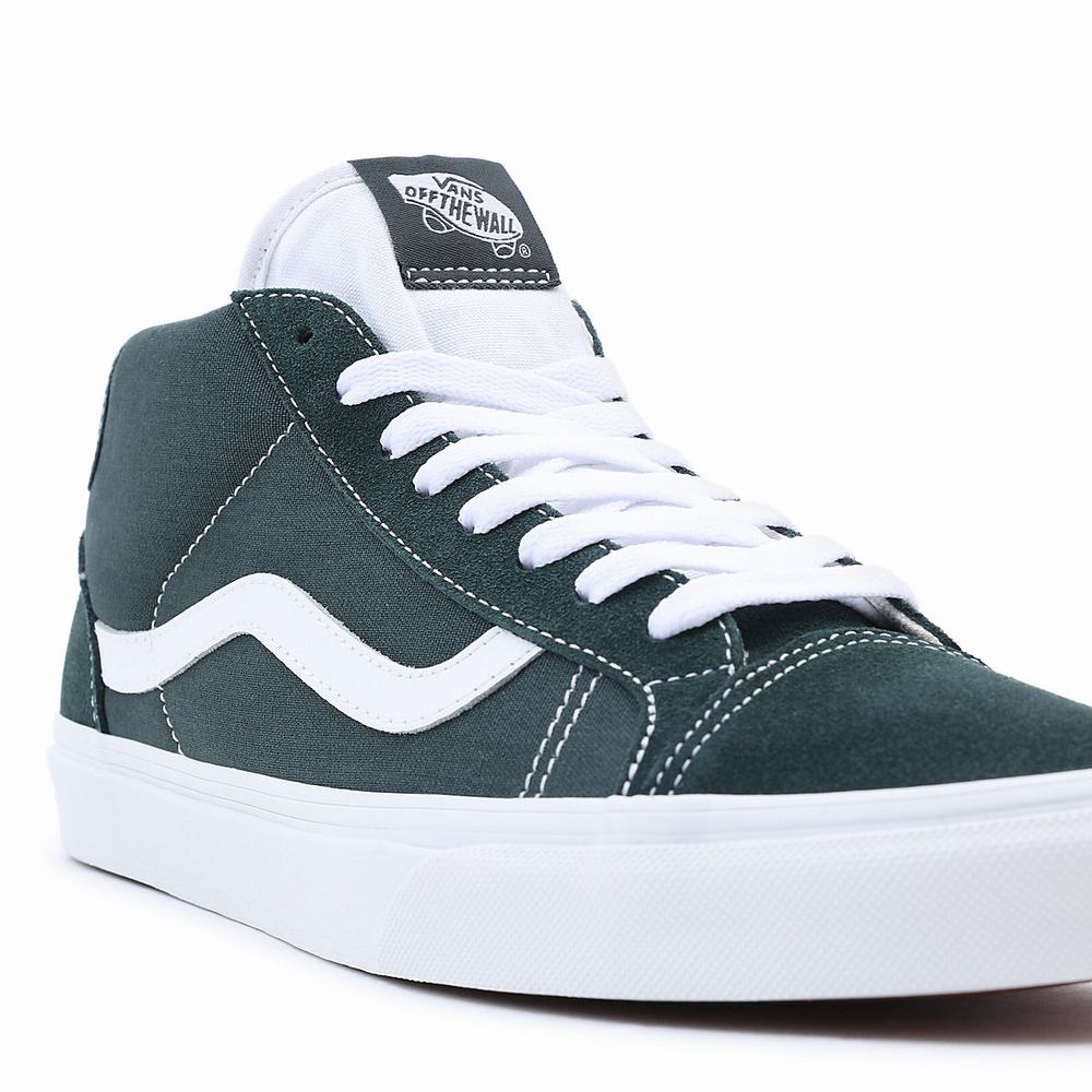 Tenis Botas Vans Mid Skool 37 Hombre Azules | EIG769583