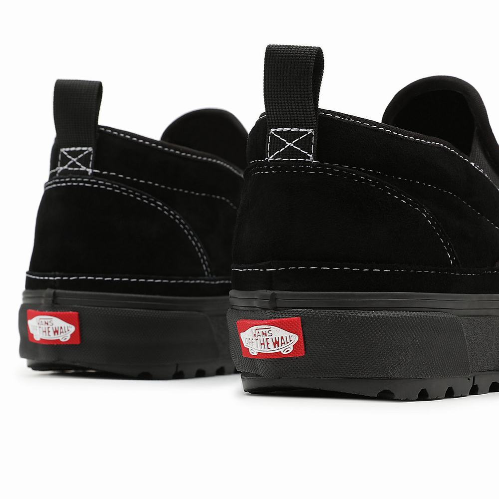 Tenis Botas Vans Mid Slip MTE-1 Hombre Negras | EZO913526