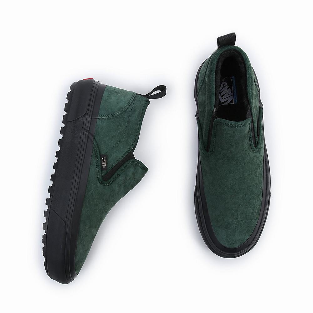 Tenis Botas Vans Mid Slip MTE-1 Mujer Verde | AIW081536